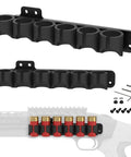 Receiver Mounted Side Saddle Shotgun Shell Carrier For Mossberg 500 590 Shockwave Maverick 88 Holds Up To Six 12 Gauge Shells Durable