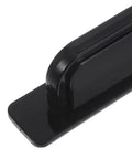 Self Adhesive Cabinet Handles No Drill Stick On Pulls For Drawers Wardrobe Glass Doors And Furniture Organization 5 Pairs Black Durable