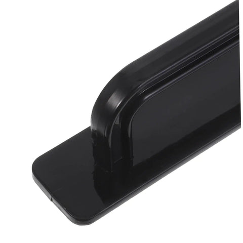 Self Adhesive Cabinet Handles No Drill Stick On Pulls For Drawers Wardrobe Glass Doors And Furniture Organization 5 Pairs Black Durable