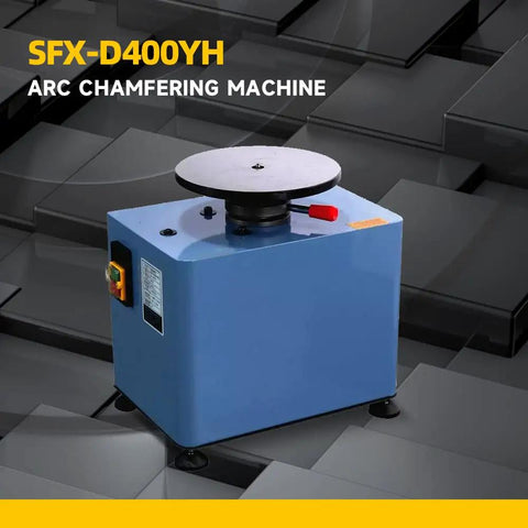 Heavy Duty Electric Arc Chamfering Machine 0 To 4 Mm Range With Rock Solid 45 Degree R2 Bevel At 10000 Rpm on display.