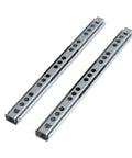 Two Way Smooth Glide Drawer Slides 17mm Wide 8 To 17 Inch Length 2 Pack Bearing Hardware For Smooth Quiet Drawer Operation No Sweat Easy Install