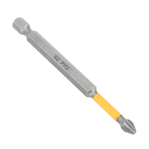 Get These Awesome Impact Driver Bit Sets Made From S2 Alloy Steel! This 5 Piece Magnetic Screwdriver Bits Kit Is Totally Built For Tough Jobs And Fits Your Power Drills Perfectly. Whether You Are A Pro Or Doing Diy Stuff At Home, You Will Love The Heavy. S2 PH2 impact driver bit