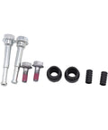 Upgrade Your Ride With This Heavy Duty Front Brake Caliper Slider Pin Kit Featuring Durable Metal And Rubber Bushings For Smoother Stops And Easy Installation On Your Car Or Truck. front brake caliper slider pin kit, metal and rubber bushings, 8-piece repair set