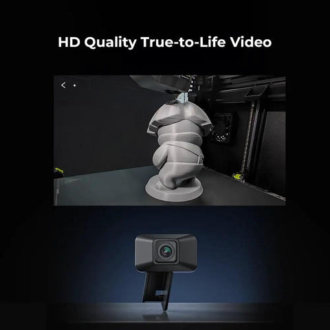 AI Camera For 3D Printing With Real Time Monitoring, Time Lapse Filming, AI Detection, HD Video, And Failure Alerts, Live View
