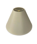 Coolie Empire Hardback Lamp Shade Beige 7x20x12 Inch Silk Type Shantung Exterior With Premium Off White Lining Dope Look For Table Lamps Classic Home Decor Accessory For Living Room top view.