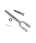 Tough As Nails 1 1/2 Inch T316 Stainless Steel Jaw Turnbuckle with Right Hand Thread and accessories for rigging.