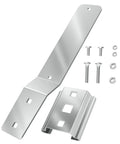 Heavy Duty Galvanized Steel Triangle Sign Bracket for Slow Moving Vehicle Signs with nuts and bolts shown