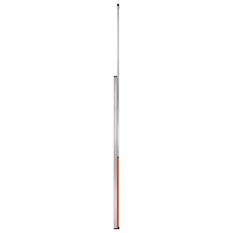 Hefty 48 To 80 Inch Telescoping Box Beam Level With Lock Tight Extension And Legit Precision Edges Making Heavy Duty Carpenter Gear That Is Badass Tough For Nuts Accuracy On Any Active Job Site