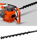 Pro Grade Earth Auger With Carbon Steel Shaft For Faster Planting And Digging, 20mm Shaft Drill Bit