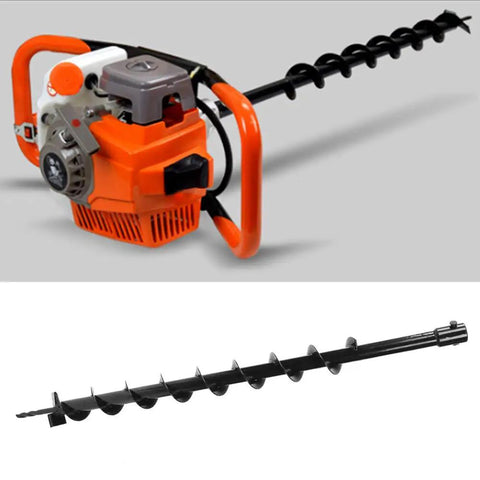 Pro Grade Earth Auger With Carbon Steel Shaft For Faster Planting And Digging, 20mm Shaft Drill Bit
