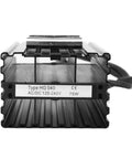 Front view of 75W PTC Cabinet Heater For Enclosures And Air Heating Units, showing 120-240V range label and cable connection.