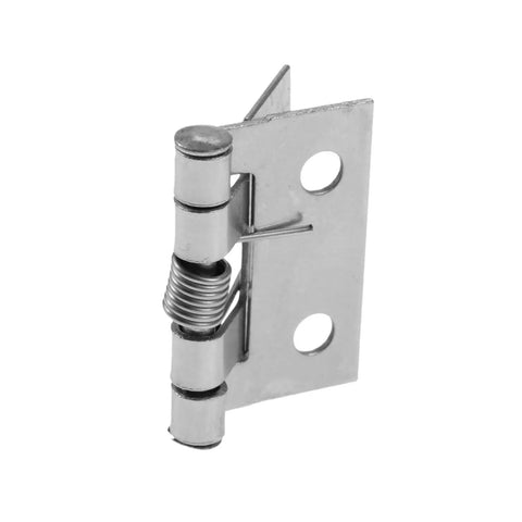 Rotating Concealed Door Hinge Set Stainless Steel Spring Butt Hinges for Cabinets and Drawers, 4 Hole Mount, 26x31 MM