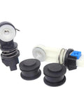 Beefed Up Transmission Shift Cable Kit 4 Piece For Gear Shift Cable Shifter Linkage And Bushing Set Compatible With Opel Astra J P10 2009 2015 2016 2017 2018 Direct Fit Replacement showing bushings and linkage components