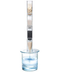 Hands-On Desalination Kit For Kids And Teens A Cool Lab Grade Science Toy showing filtration layers and a glass with water collection.