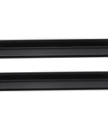 2 Pack Golf Cart Windshield Strips With Clips Plastic Edge Guard For Stable Hold No Tools Required Black Easy Fit Windshield Protection