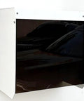 Badass Wall Mounted EV Charger Guard, All Weather Kickin Shield For Outdoor Electric Vehicle Stations, Rust Free Cap That Knocks Rain And Snow.