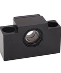 Ball Screw Support Block For SFU1605 And SFU1204 With Carbon Steel Construction C7 Precision Stable Rotation Bearing Lock Mount For CNC