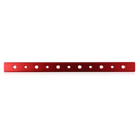 Red Aluminum T Track Slider Miter Jig for Table Saw and Woodworking Bench 23mm width DIY tool Type A no thread 450mm 300mm option