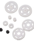 Lightweight 1/24 Pinion Gear And Spur Gear Conversion Kit For RC Cars Quiet Durable Axial SCX24 Transmission Upgrade With Metal And Plastic Gears