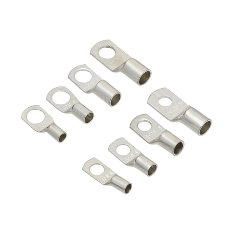 Top Tier 240 Piece Copper Tube Wire Ring Crimp Terminals And Lug Battery Welding Electrical Connectors Kit For Super Smooth Car Installations And Serious DIY Projects. copper ring lug terminals, assorted sizes