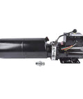 Beast Mode Heavy Duty 110V Hydraulic Power Unit for Car Lifts with Steel Reservoir, 2.5 Gallon, Side View