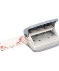 Compact 3 Hole Puncher For Loose Leaf Paper With Built In Positioning Ruler And 5 Sheet Capacity Fits A4 A5 B5 Paper Durable Metal