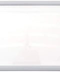 Replacement Refrigerator Door Bin For Whirlpool Kenmore And Maytag Appliances Clear with white band top rim, front view