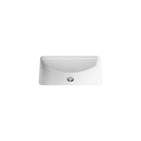 Slick Undermount Bathroom Sink Crafted From Premium Vitreous China With Glossy White Finish And Deep Curved Basin For Seamless Counter Install And Legit Spa Vibes To Upgrade Your Daily Bathroom Setup Today