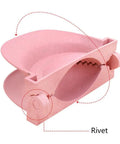 Hassle Free Wheat Straw Dumpling Press showcasing lightweight foldable design, ideal for homemade ravioli with clean edges.