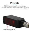 Versatile Photoelectric Proximity Sensor Kit With Through Beam Diffuse And Retro Reflective Modes Mirror Surface Sensing