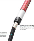 Slick Pencil Air Die Grinder Delivers Kickass Torque At Sixty Five Thousand Rpm Free Airspeed Across Ninety Psi showing bolt-type air inlet joint and nylon sleeve.