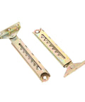 Heavy Duty Cabinet Door Hinges Set With 10 Gear Adjustable Angle Desk Lifting Rods Soft Close Silent Hydraulic Buffer For Quiet Door Action