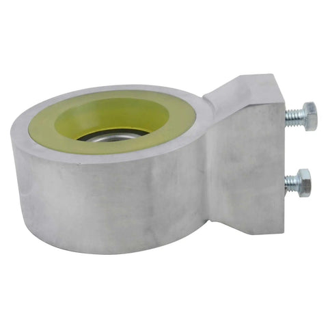 Premium Billet Aluminum Driveshaft Carrier Bearing with High Grade Polyurethane Insert for 1958 to 1964 Chevy Impala close-up