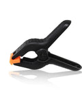 Must Have Four Inch Spring Clamps Set For Woodworking And Photo Studio Backdrops Durable Plastic Nylon Clips shown