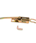 Heavy Duty Toggle Clamp Latch For Truck Bed And Tool Box Adjustable Metal Spring Hasp in disassembled view.
