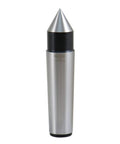 5MT Morse Taper Solid Dead Center for Lathes, 7.87 Inch Length, Bearing Steel, Hardened and Ground, 60 Degree Point