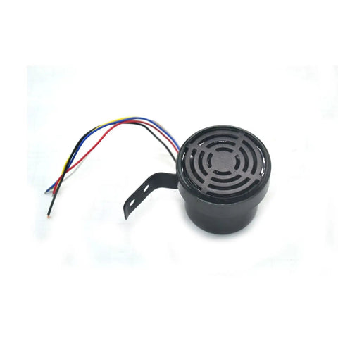 Versatile Forklift Buzzer Horn Sound Alert Replacement Accessory 5701-11-321DCLB black buzzer with wires, used for heavy machinery alert