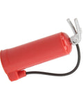 Solid RC Fire Extinguisher Crawler Decoration For Scale 24 And 18 Trucks Lightweight Simulation Prop in red with metal clip.