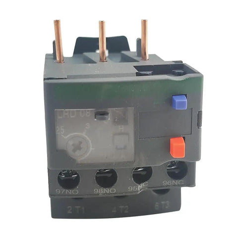 Front view of Thermal Overload Relay 2.5 To 4 Amp For LC1D09-38 Contactor protects motors with easy retrofit design.