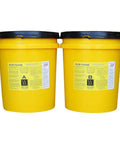 Heavy Duty Two Part Acrylic Urethane Concrete Sealer For Stained Floors Countertops And Garages Tough As Nails Badass Clear Coat Durable Shine 10 Gallon Pro Kit two cans side by side
