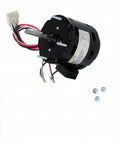 Heavy Duty Industrial Condenser Exhaust Blower Motor 1/50 Hp 115 Volt Single Phase 2 Speed Fan Motor Direct Swap For NbK 142 144 D1100 with wires and mounting hardware