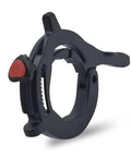 Universal Motorcycle Cruise Control Throttle Lock With Quick Release Thumb Twist Anti Skid Rustproof Handlebar Booster Clamp close up view