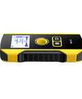 Electronic Studs Finder Handheld Wall Scanner for Wood Metal Studs Detection Detector Color Display Wall Detector Battery Storage, angled view.
