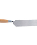 Margin Trowel 8 By 2 Inch Slim Flat Nosed Blade For Tight Corners Spreading Mortar And Tile Adhesive Pro Grade High Carbon Steel With Wood Handle Built Tough For Grout Jobs Made In USA