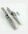 180 Degree Hydraulic Folding Hinge For Frameless Cabinets And Folding Tables Concealed Door Hardware with screws