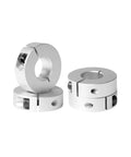 4 Pack Aluminum Shaft Collar Clamp Kit For 10mm Bore Shafts, 30mm Outside Diameter, 10mm Thick, M4 Set Screws, Lightweight Non-Marring Grip
