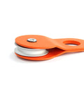 10 Ton Aluminum Wheel Snatch Block For Offroad Recovery 22,000 LBS Capacity Durable Pulley Block In Orange Beefed Up Wheel Block With High Strength Aluminum Winch Accessory For Safer Towing And Rigging, orange aluminum pulley