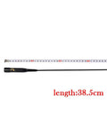 Dual Band UHF VHF 144/430MHz Mobile Antenna With PL-259 Connector SL-16 Male 100W, 38.5cm length with measuring tape