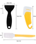 Must-Have Resin Cleanup Kit With 10 Silicone Spatulas And Plastic Scrapers For UV Resin 3D Printers, three tools dimensions