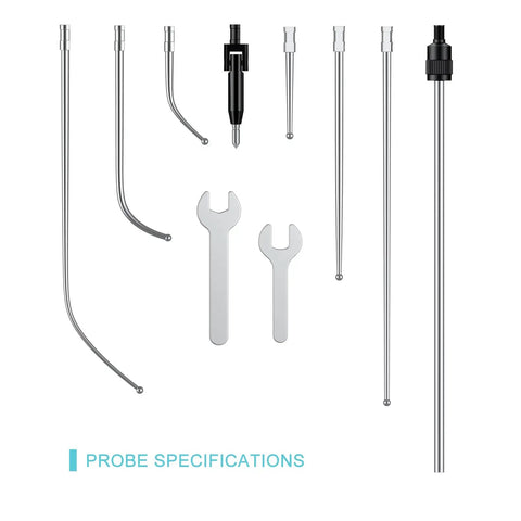 Pro Grade Coaxial Centering Indicator Set with Digital Readout 0 to 0.15 in and 0.0005 in parts and tools display